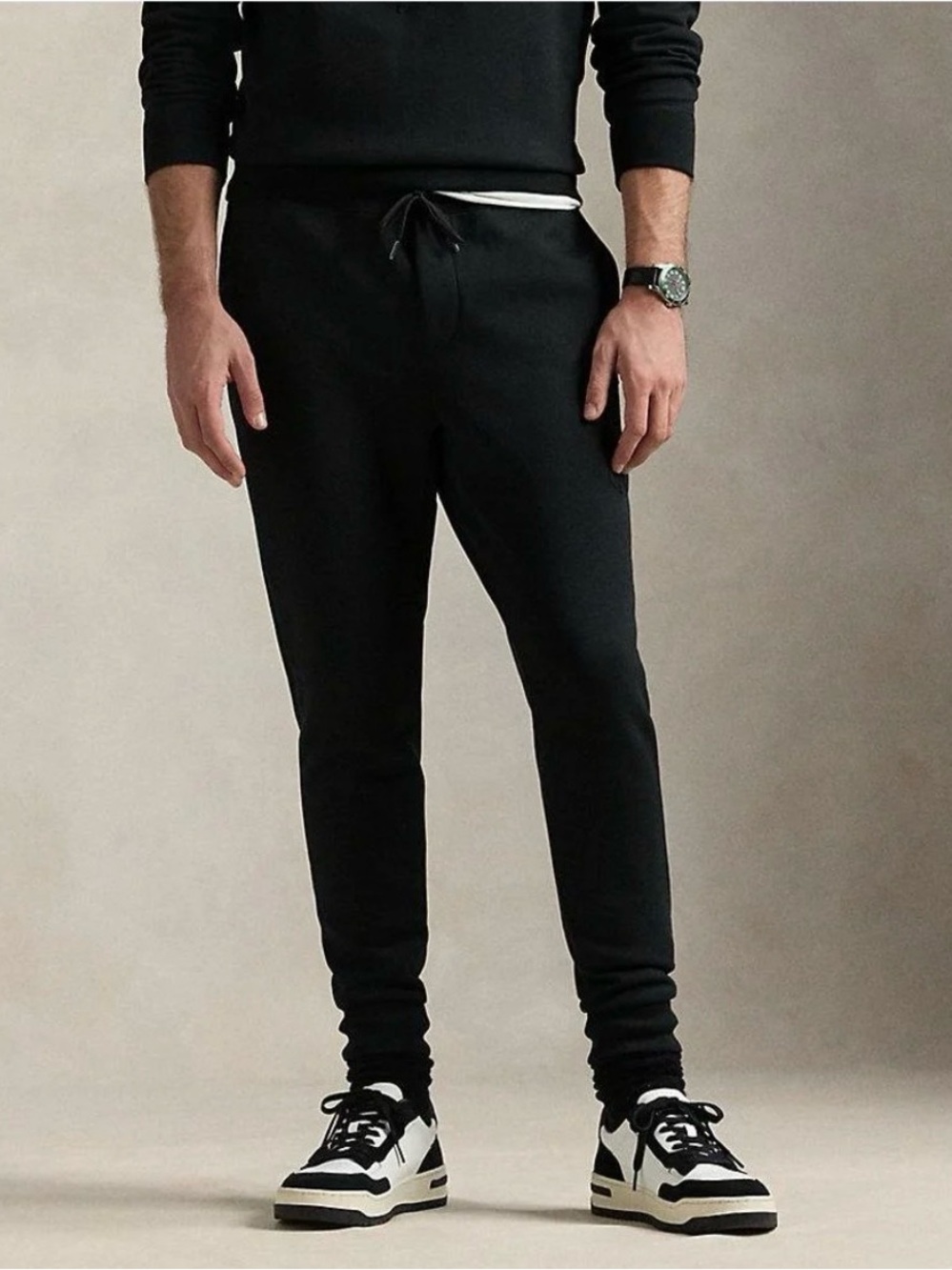 Men's Ralph Lauren Polo Jogger Pants - large leather pony
